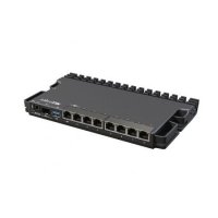 Кабелен Рутер Mikrotik RB5009UG+S+IN, USB 3.0, 4 ядрен, 1G, 9-Портов Gigabit Router, снимка 1 - Мрежови адаптери - 35281185