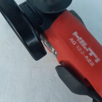 Hilti AG125-A22 - акумолаторен ъглошлайф /флекс/, снимка 3 - Други инструменти - 37444591