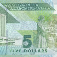 5 долара 2020, Тринидад и Тобаго, снимка 2 - Нумизматика и бонистика - 35338858