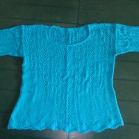 Плетиво, снимка 3 - Блузи с дълъг ръкав и пуловери - 29166463