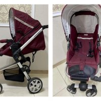 Детска количка + кошче + столче Foppapedretti Tres 3 в 1, снимка 3 - Детски колички - 39315809