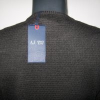 Armani Jeans мъжки пуловер черен размер S и ХХL нов с етикет, снимка 7 - Пуловери - 38581904