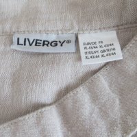 Мъжка риза с дълъг ръкав от лен  Livergy, снимка 4 - Ризи - 37118972