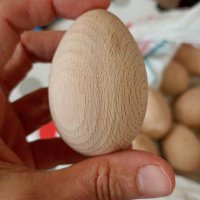 Дървени яйца на бяла заготовка., снимка 6 - Други - 37963297