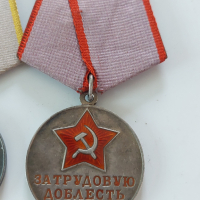 СССР-лот сребърни медали,цени 120-150лв за брой, снимка 2 - Антикварни и старинни предмети - 44694788