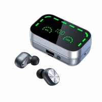 Безжични слушалки YD02 TWS - Bluetooth V5.3, калъф за зареждане, Водоустойчиви, 1200 maH, снимка 2 - Слушалки, hands-free - 42902004