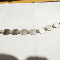 масивна  мъжка сребърна гривна с швейцарски 1/2  франкове  1968,1969, 1970 г. за колекционери, снимка 7 - Антикварни и старинни предмети - 31686627