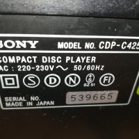 sony cdp-c425 cd player-made in japan 2901221934, снимка 10 - Декове - 35603645