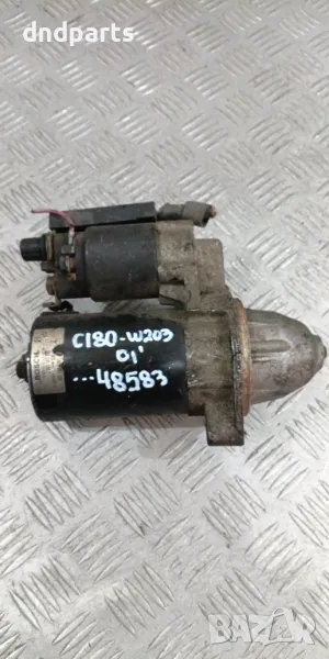 Стартер Mercedes C180 W203 2001г.	, снимка 1