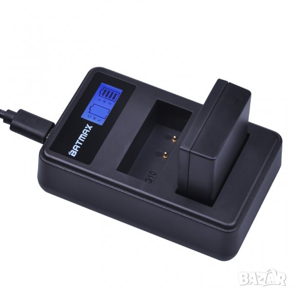 Зарядно за батерия за Canon NB-8L, NB 8L, NB8L,Powershot A3100, A3200, A3300, IS A2200, IS A3000, A1, снимка 1