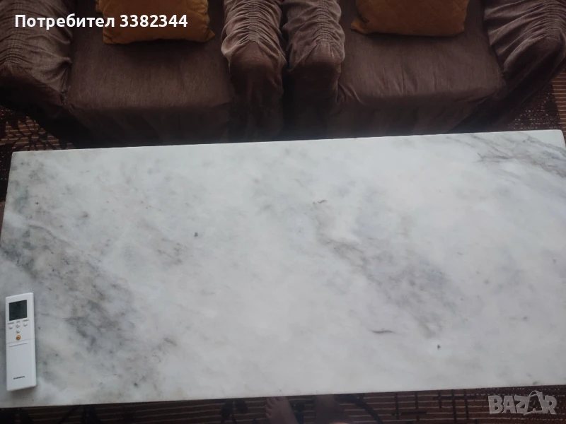 Масивна мраморна маса , снимка 1