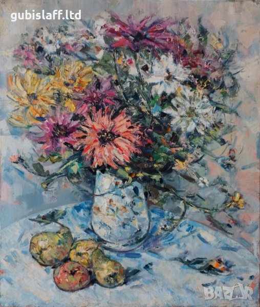 Картина, натюрморт, худ. Данаил Цонев, 2012 г., снимка 1