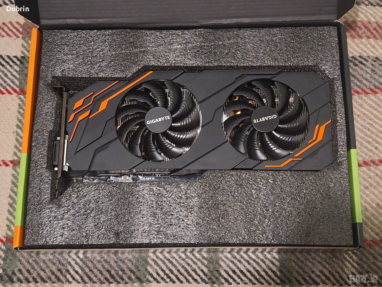 Gigabyte Nvidia GTX 1070 8GB GDDR5 rev. 2.0, снимка 1