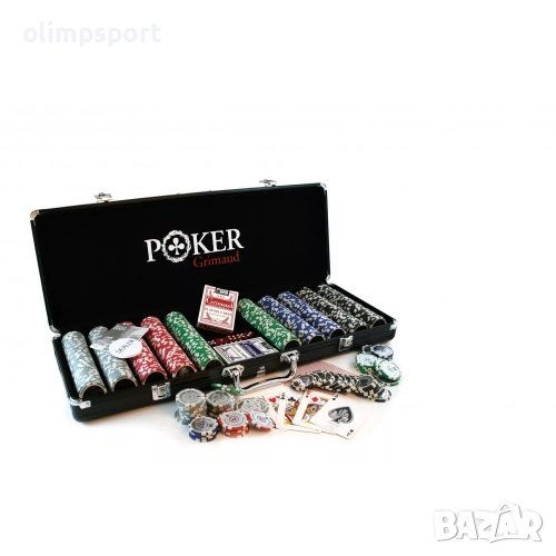 Комплект за покер Grimaud с 300 чипа, снимка 1