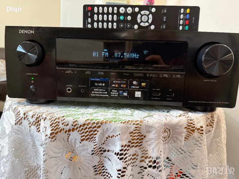 Denon AVR-X1500 Bluetooth Wi fi , снимка 1
