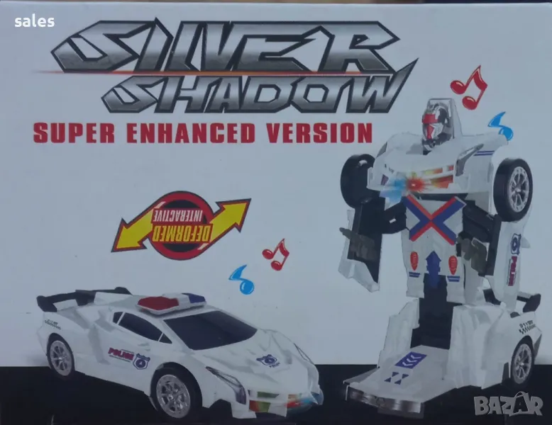 Трансформърс, полицейска кола робот  813, снимка 1