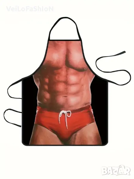 Нова забавна готварска престилка Секси мъж, снимка 1