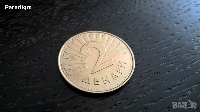 Монета - Македония - 2 денари | 1993г., снимка 1