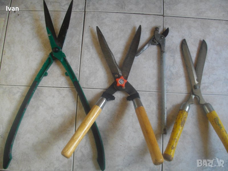 Голяма Градинска Ножица-За Клони/Храсти-Овощарска-Герм/Франция-615мм-510мм, снимка 1