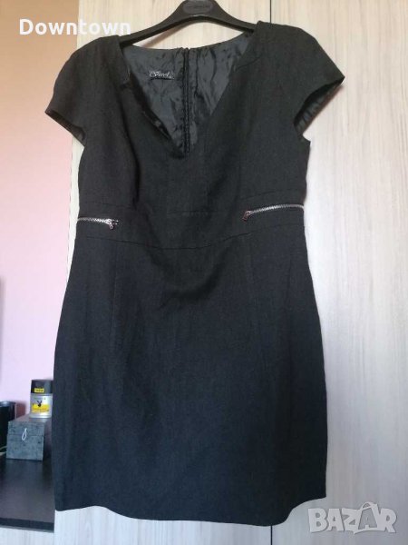 VIVEL дамска черна рокля /отговоря на размер L, снимка 1