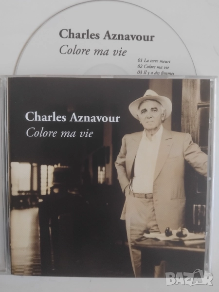 Charles Aznavour – Colore Ma Vie - оригинален диск музика, снимка 1