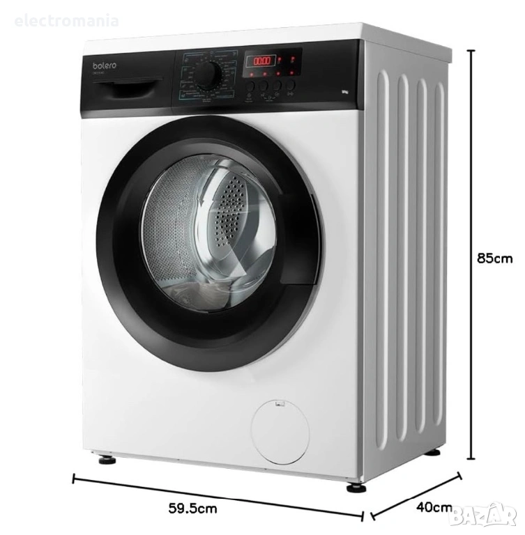 ЧИСТО НОВА!!! пералня Cecotec Bolero DressCode Slim 6000 6кг, снимка 1