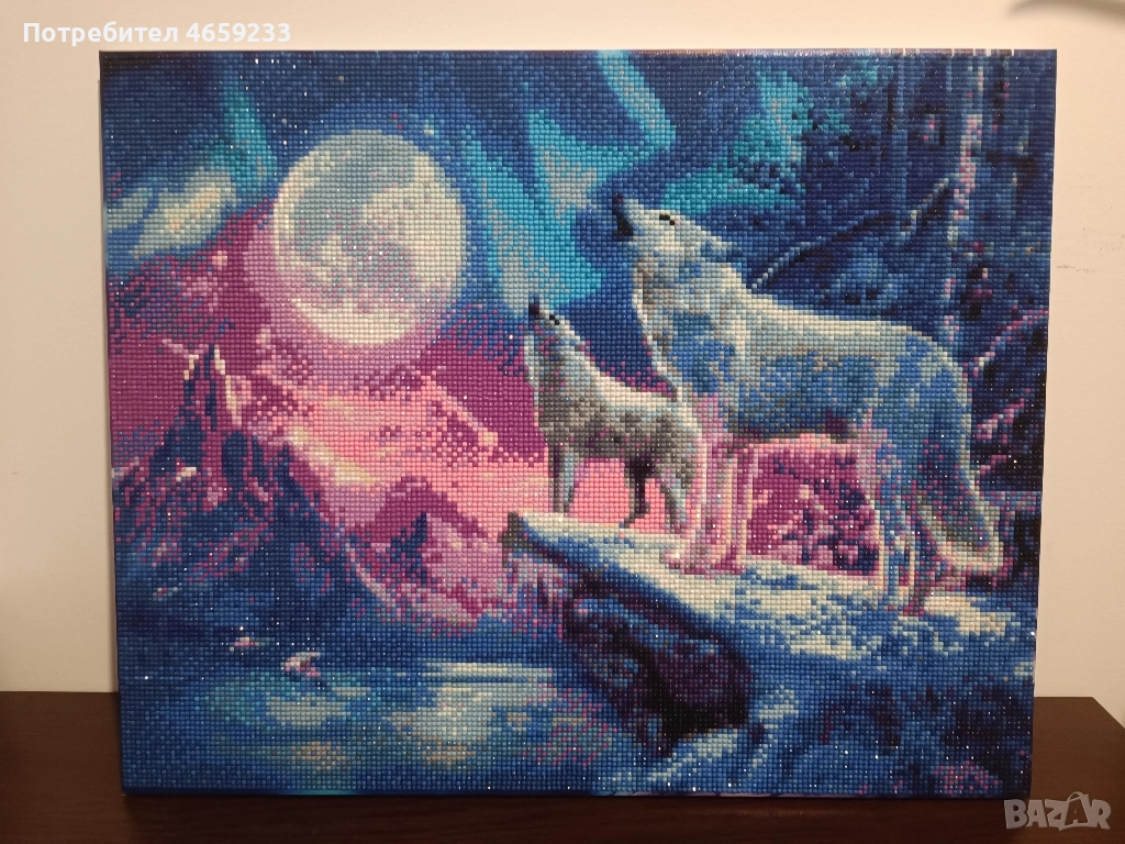 Гоблен от камъчета , снимка 1