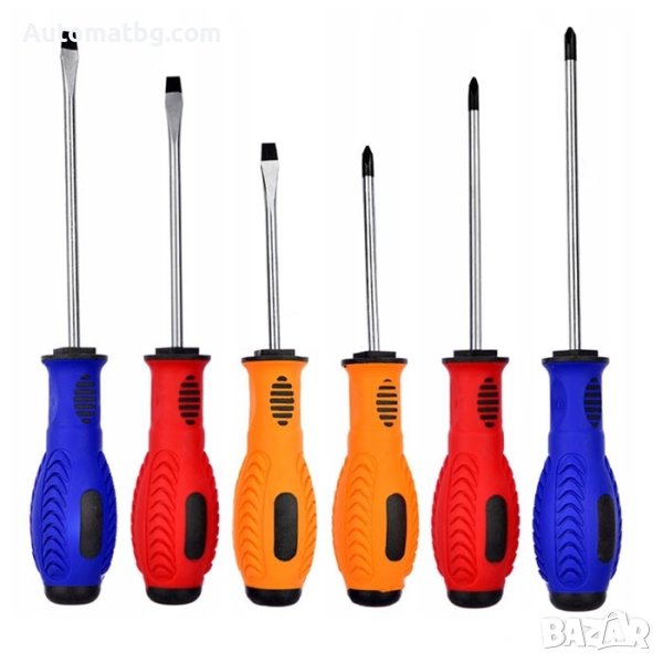 Комплект отвертки Automat, 6бр, снимка 1