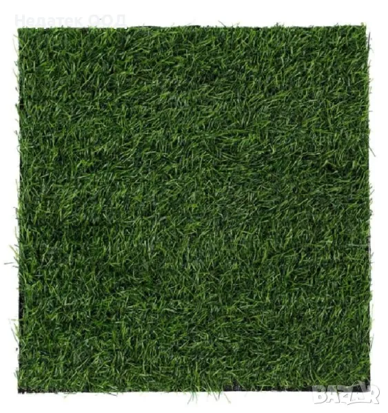 Декоративна трева, Зелен, 30х30см, снимка 1