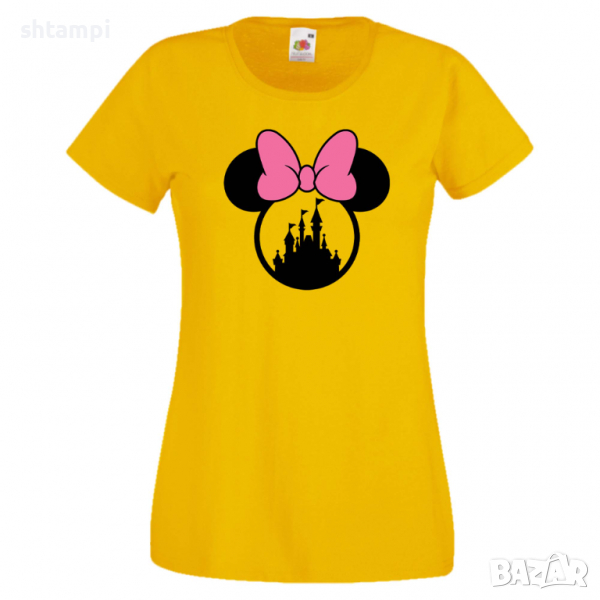 Дамска тениска Minnie Head 3 Подарък,Изненада,Рожден ден,, снимка 1