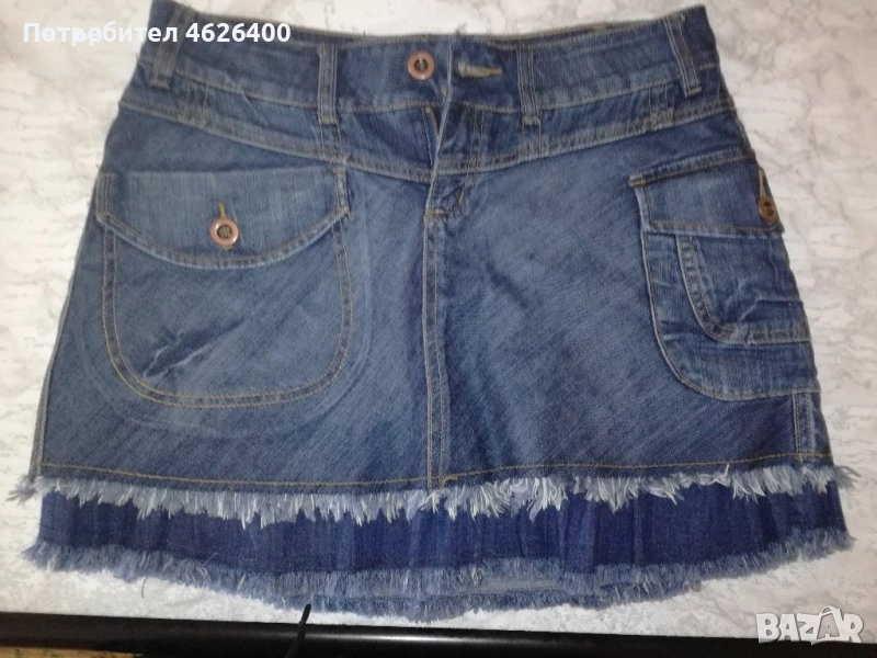 Продавам дамска -къса дънкова пола, снимка 1
