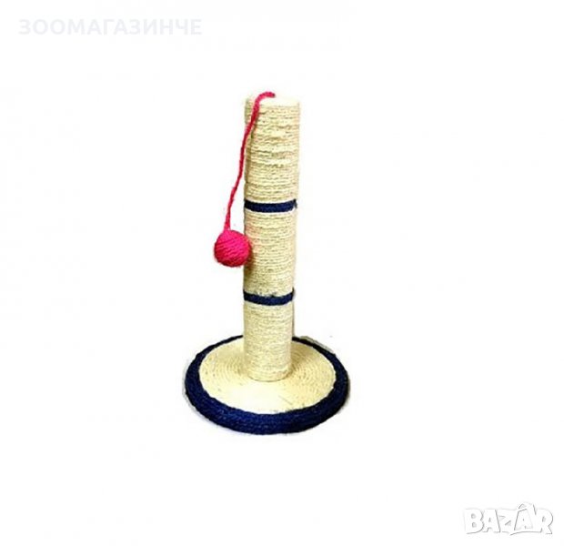 Драскало - Играчка за коте със стойка и играчка топче, снимка 1