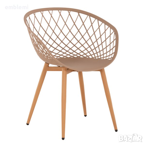 Стол трапезен ARMCHAIR ARIADNE HM8001 Крем , снимка 1