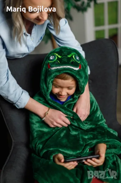 Одеяло със светещи LED очи., снимка 1