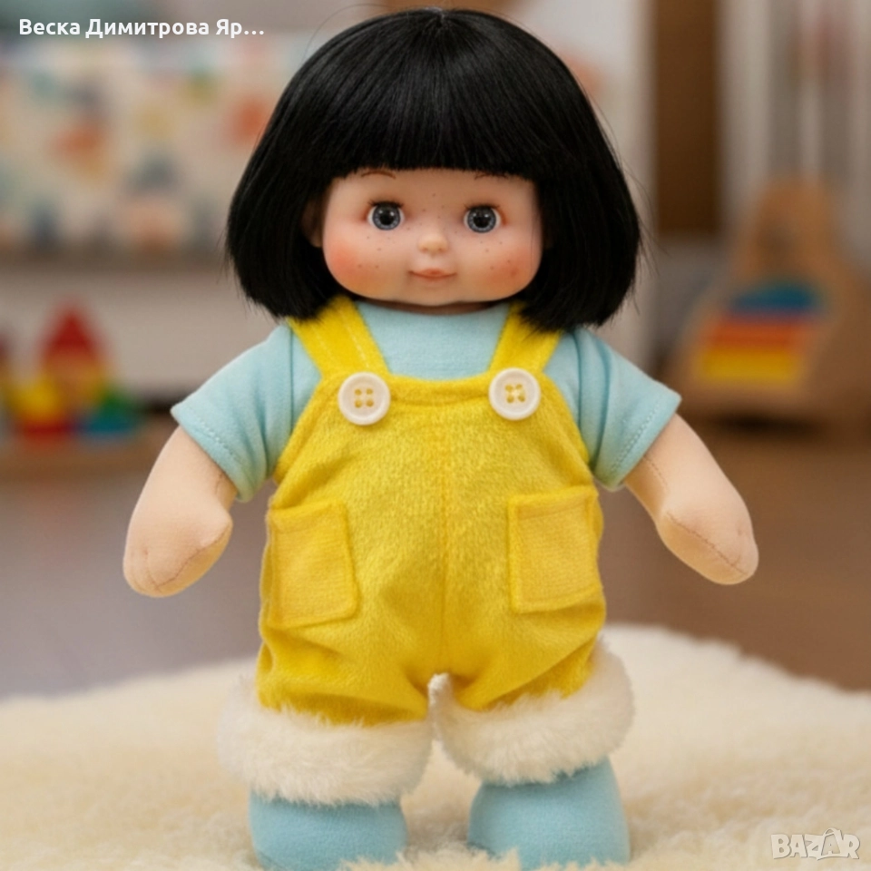 Cufan Baby Doll – Мека кукла с текстилно тяло – Перфектен подарък за малки принцеси, снимка 1