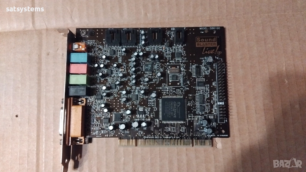 Звукова карта Creative Labs Sound Blaster Live! SB0100 5.1 Channel PCI, снимка 1
