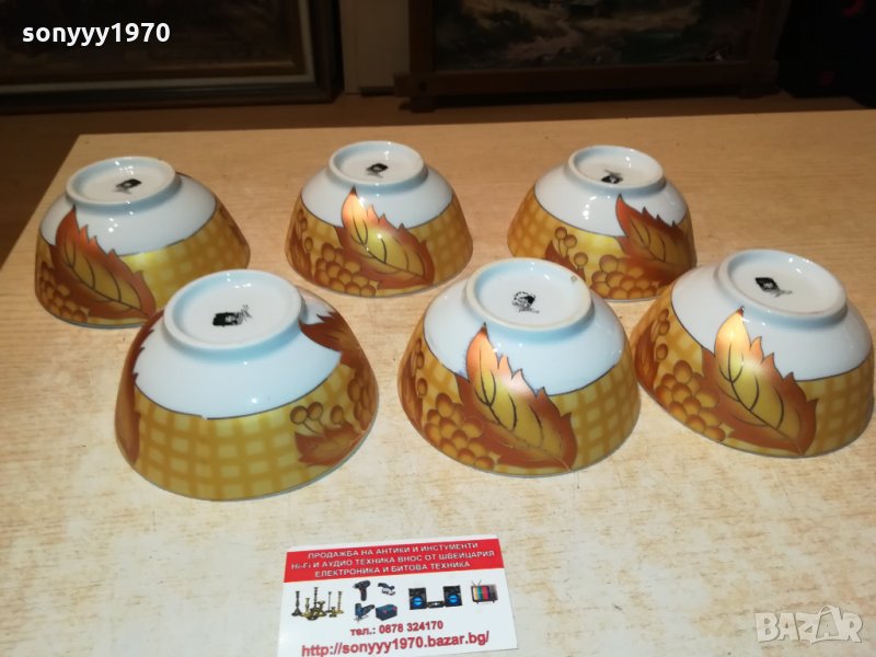 порцеланови купички за супа-6бр внос германия 1509212026, снимка 1