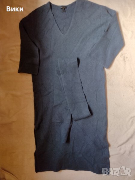 Изчистена зимна дълга рокля Massimo dutti, снимка 1