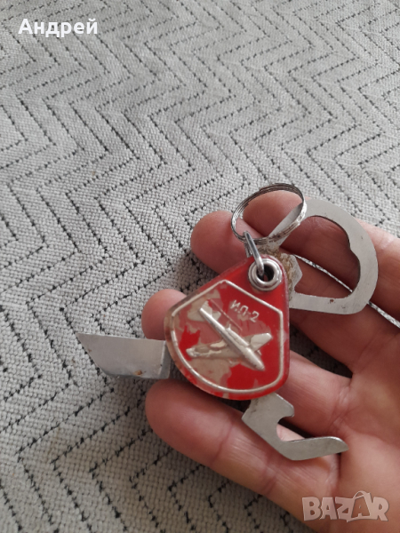 Старо джобно ножче,отварачка ИЛ-2, снимка 1