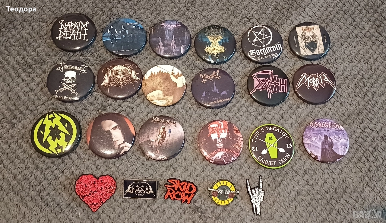 Метални пинчета и значки , снимка 1