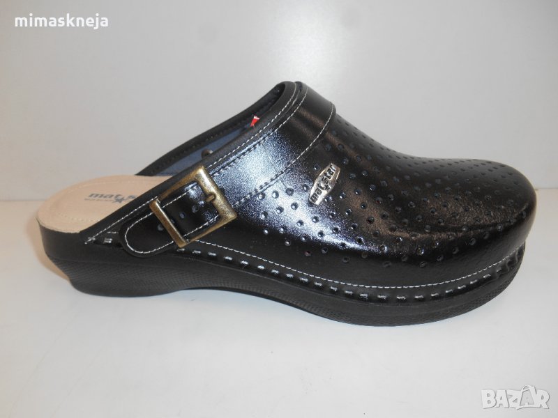 дамско сабо с перфорация 451, снимка 1