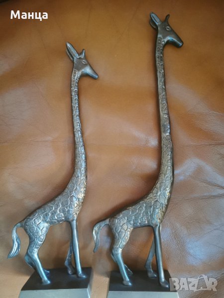 Бронзови Жерафи 2 броя, снимка 1