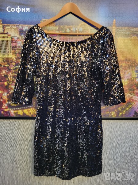 Официална рокля с пайети, снимка 1