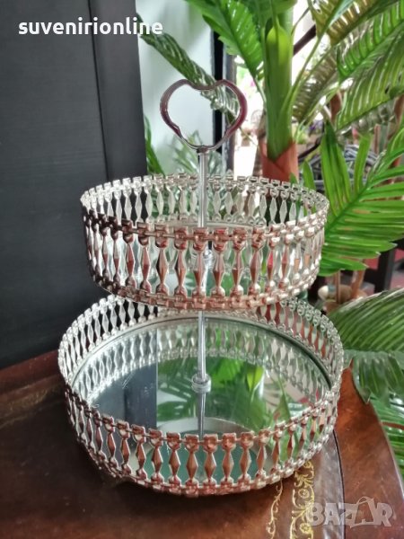 Луксозна бонбониера /стойка за сладкиши , снимка 1