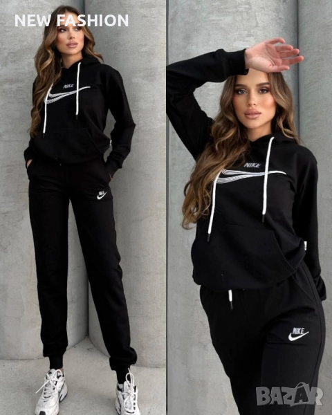 Дамски Памучни Комплекти -лого Бродирано ✨ Nike , снимка 1