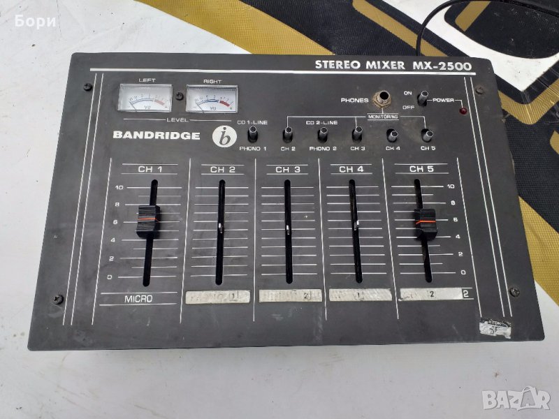 Смесителен пулт BANDRIDGE MX 2500 , снимка 1