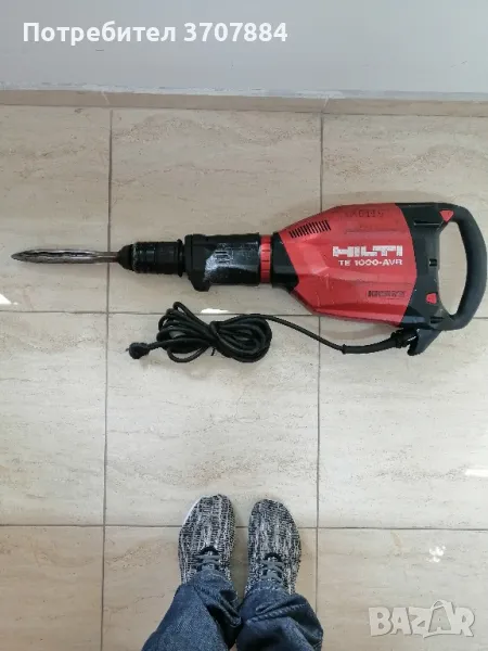 Продавам професионален къртач Hilti TE1000-AVR. , снимка 1