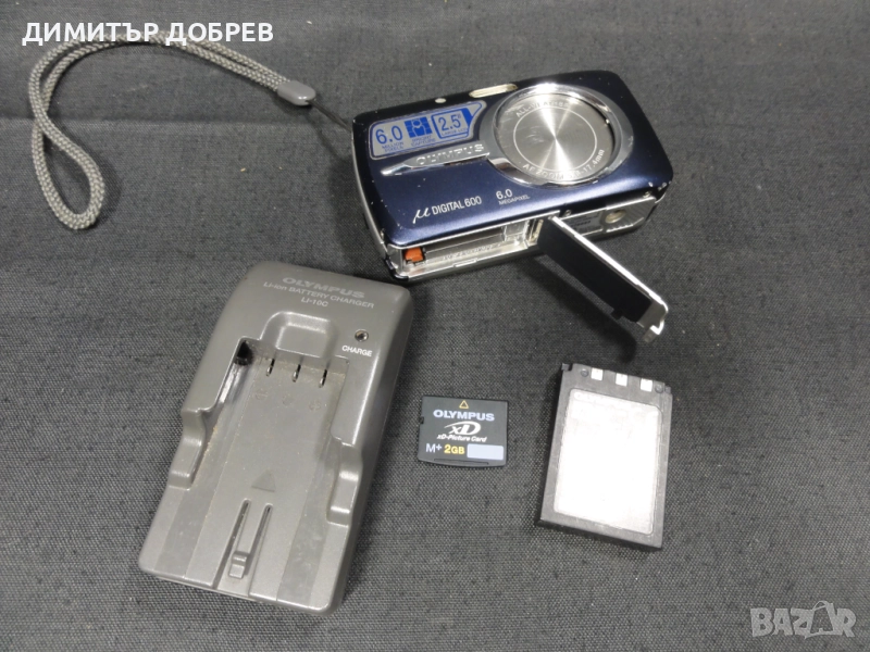 ЦИФРОВ ФОТОАПАРАТ OLYMPUS MJU 600 6.0 MP DIGITAL CAMERA, снимка 1