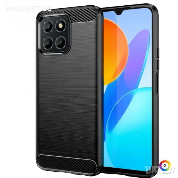Honor X7a Carbon Fiber Калъф и Протектор, снимка 1