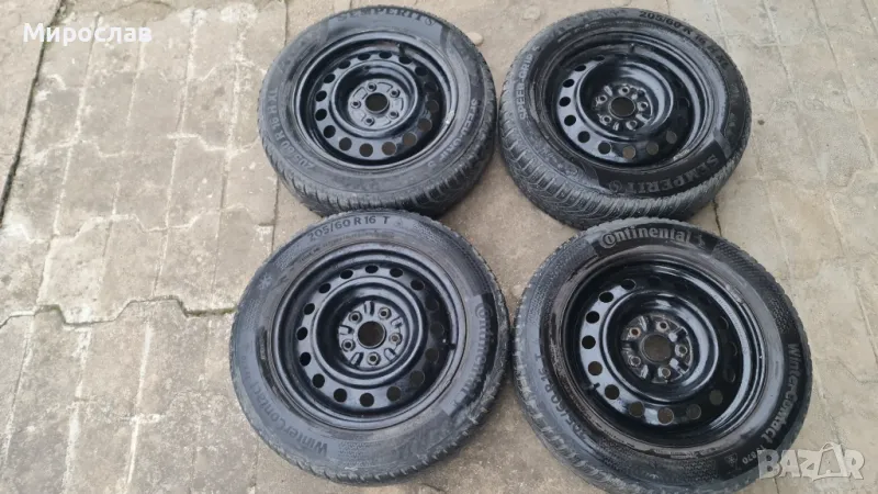 Зимни гуми и джанти 205/60/16 Toyota, снимка 1